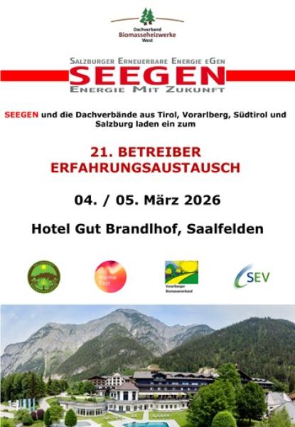 21. Betreibererfahrungsaustausch & Lieferantenmesse 2026